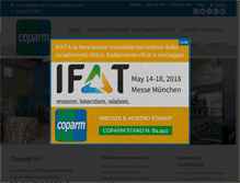 Tablet Screenshot of coparm.eu